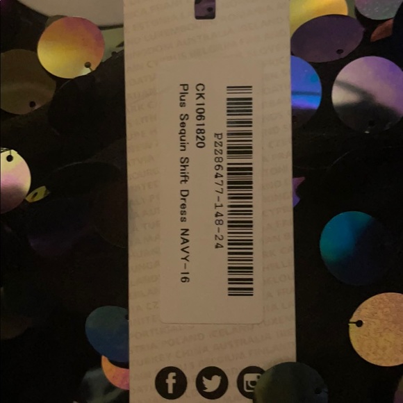 Sequin Shift Dress - Picture 3 of 3